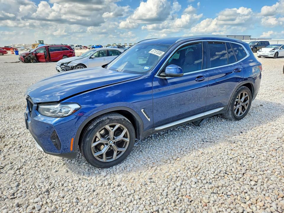 Auction sale of the 2022 Bmw X3, vin: 5UX43DP09N9K62624, lot number: 57151036