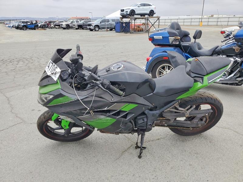 57974706 :رقم المزاد ، JKAEX8B19EDA07578 vin ، 2014 Kawasaki Ex300 مزاد بيع