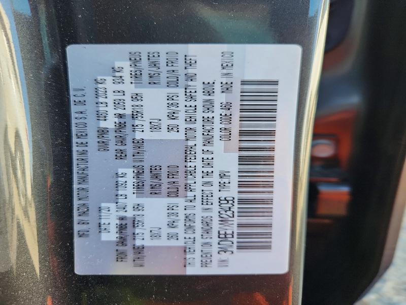 56550016 :رقم المزاد ، 3MVDMBEYXMM234096 vin ، 2021 Mazda Cx-30 مزاد بيع