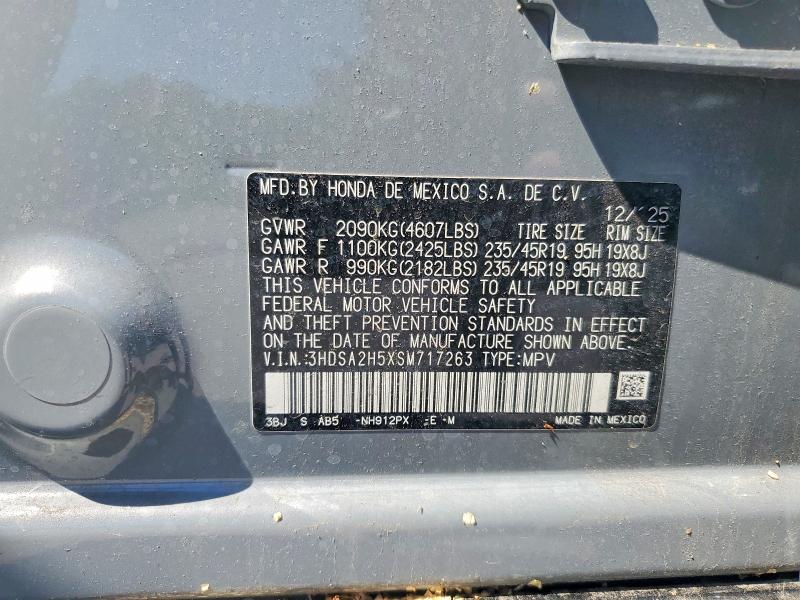 Продажа на аукционе авто 2025 Acura Adx, vin: 3HDSA2H5XSM717263, номер лота: 55747266