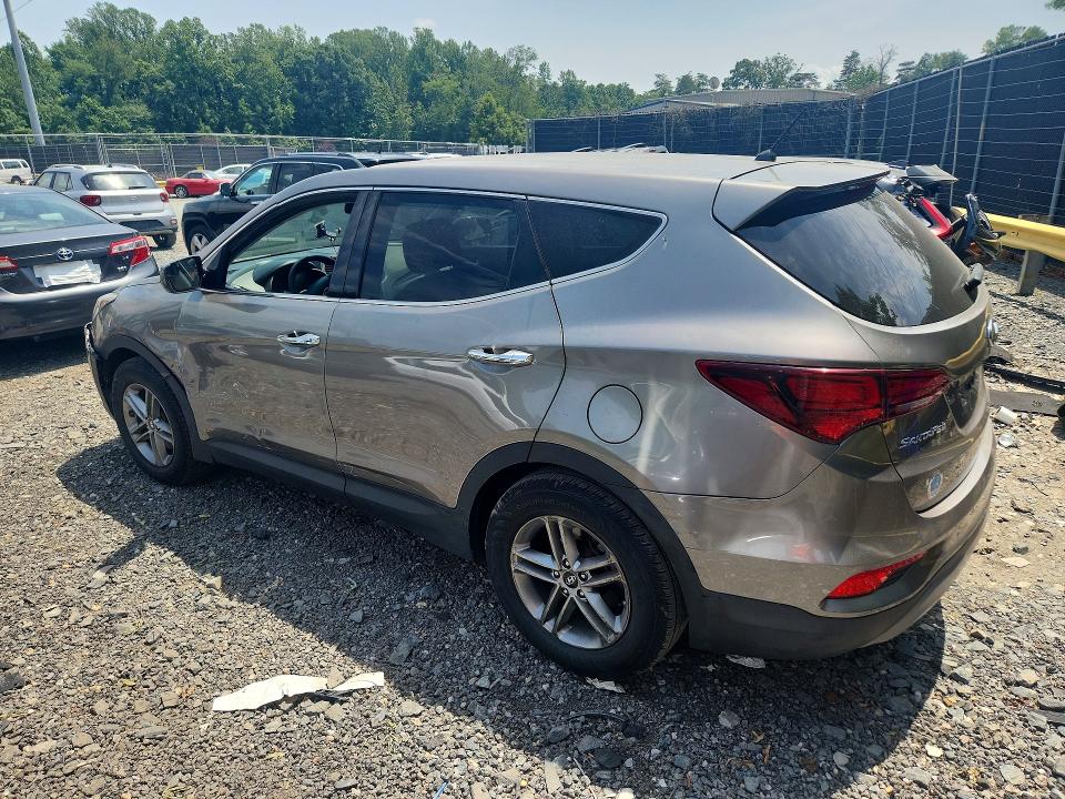58965286 :رقم المزاد ، 5XYZTDLB4JG533936 vin ، 2018 Hyundai Santa Fe Sport مزاد بيع