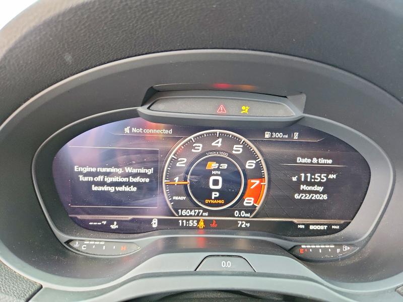Aukcja sprzedaży 2019 Audi S3, vin: WAUB1GFF7KA100018, numer aukcji: 57923816