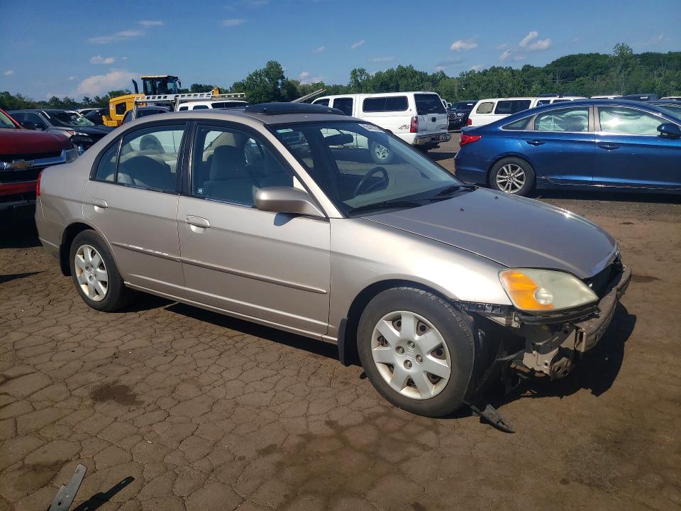 55408766 :رقم المزاد ، 2HGES26782H509639 vin ، 2002 Honda Civic مزاد بيع