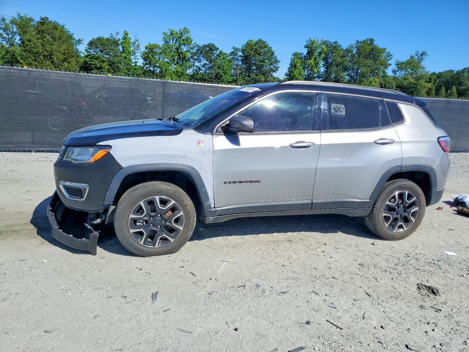 2020 Jeep Compass მანქანა იყიდება აუქციონზე, vin: 3C4NJDDB1LT170705, აუქციონის ნომერი: 57398816