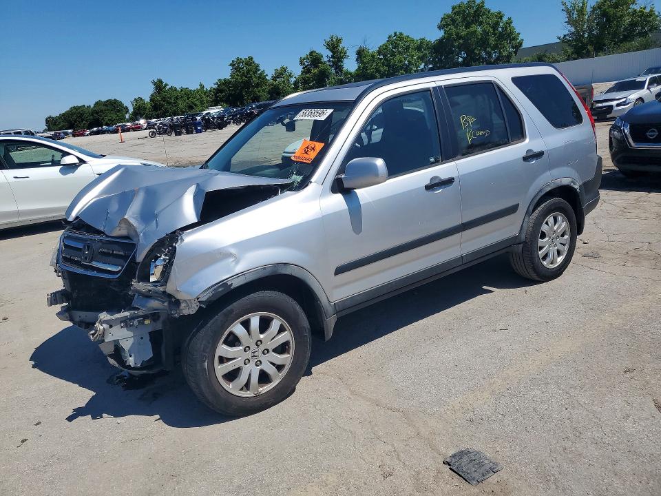 2006 Honda Cr-v მანქანა იყიდება აუქციონზე, vin: JHLRD78866C017460, აუქციონის ნომერი: 58368596