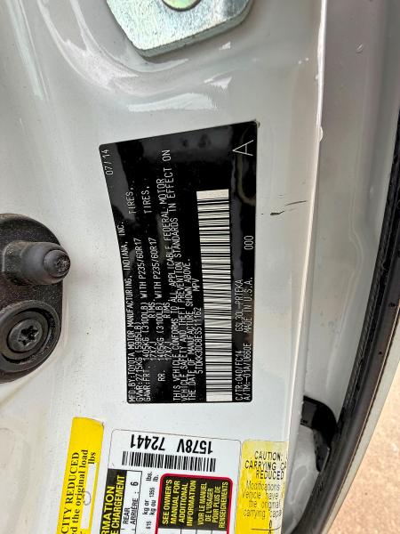 Продаж на аукціоні авто 2014 Toyota Sienna, vin: 5TDKK3DC8ES511162, номер лоту: 56883206