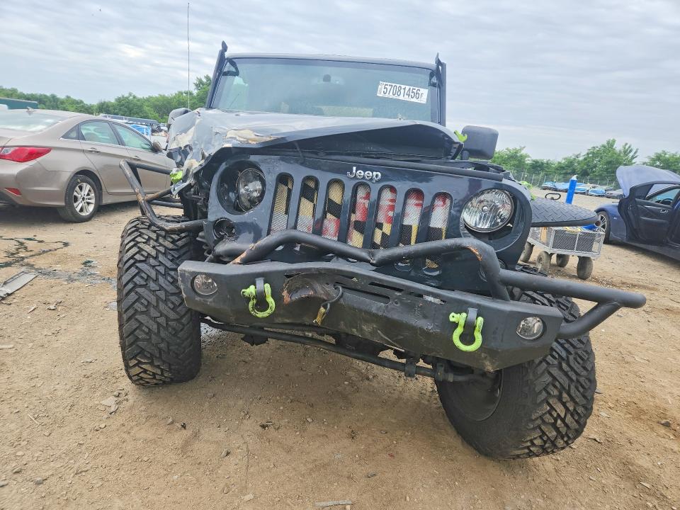 57081456 :رقم المزاد ، 1C4BJWDG9HL514889 vin ، 2017 Jeep Wrangler Unlimited مزاد بيع