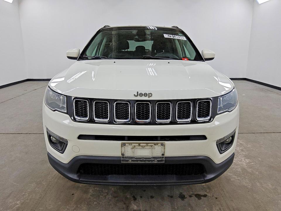2018 Jeep Compass მანქანა იყიდება აუქციონზე, vin: 3C4NJDBBXJT192279, აუქციონის ნომერი: 57013656