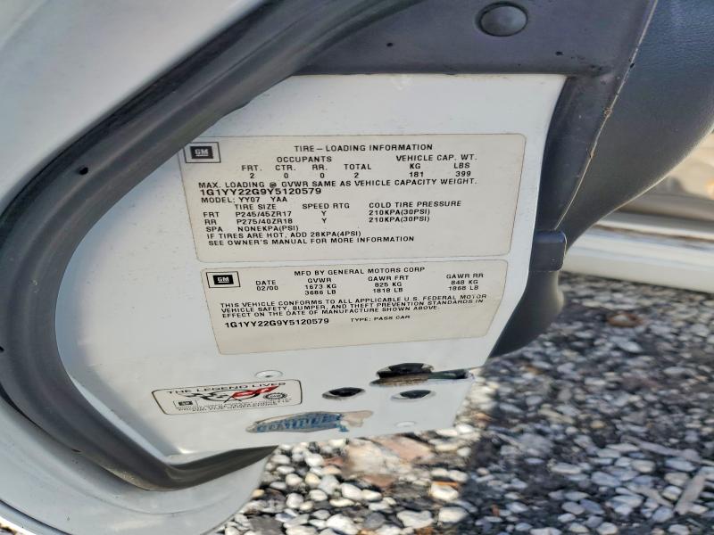 Продажа на аукционе авто 2000 Chevrolet Corvette, vin: 1G1YY22G9Y5120579, номер лота: 58351376