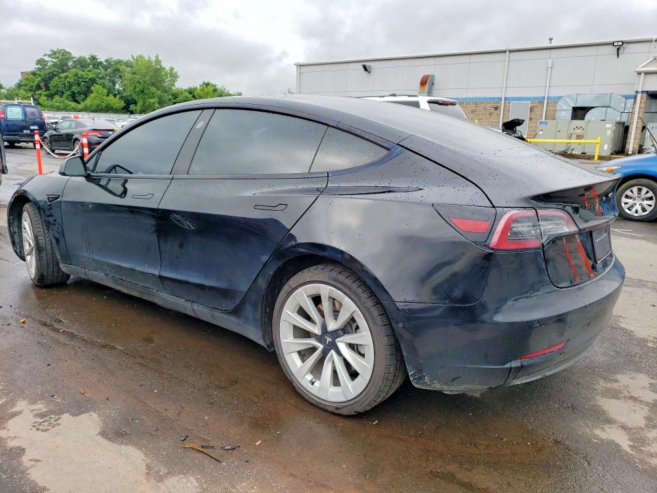2022 Tesla Model 3 მანქანა იყიდება აუქციონზე, vin: 5YJ3E1EB0NF144154, აუქციონის ნომერი: 57717606