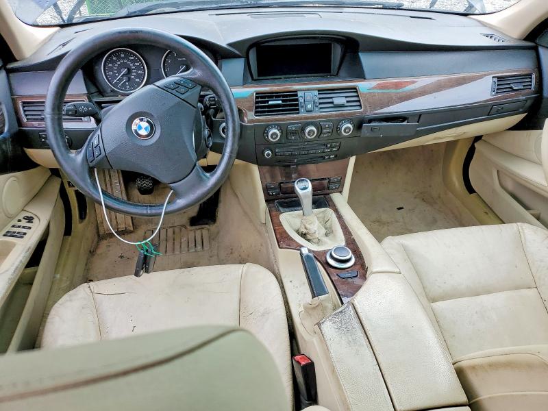 2008 Bmw 528 მანქანა იყიდება აუქციონზე, vin: WBANV13588BZ45165, აუქციონის ნომერი: 58866386