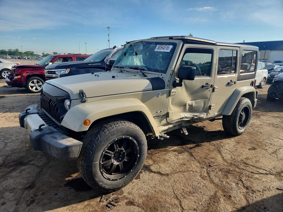 Aukcja sprzedaży 2017 Jeep Wrangler, vin: 1C4BJWEG2HL669914, numer aukcji: 58594516