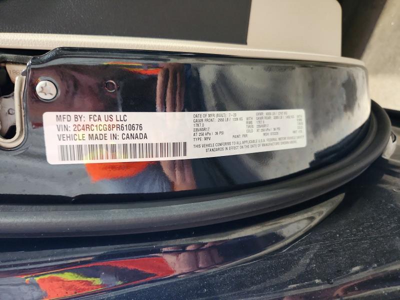 Продаж на аукціоні авто 2023 Chrysler Voyager, vin: 2C4RC1CG8PR610676, номер лоту: 57422246