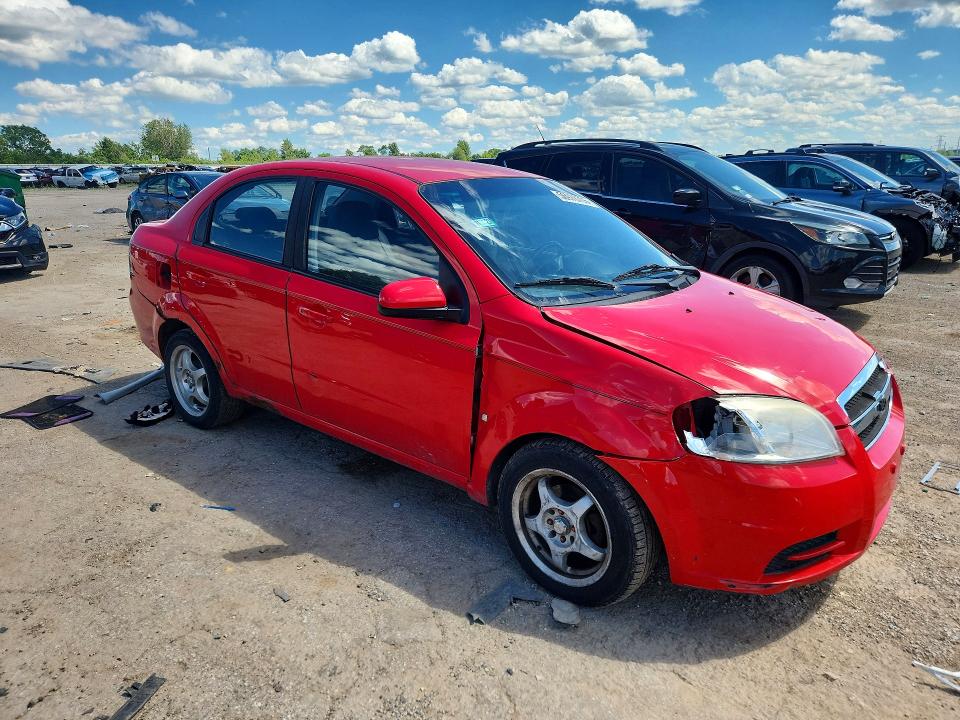 56978706 :رقم المزاد ، KL1TD56E59B381063 vin ، 2009 Chevrolet Aveo مزاد بيع