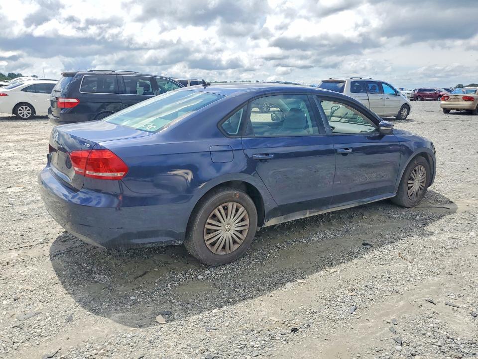 57938956 :رقم المزاد ، 1VWAS7A38EC031256 vin ، 2014 Volkswagen Passat مزاد بيع