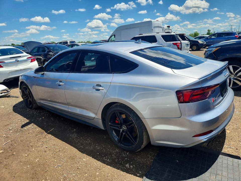 2018 Audi S5 მანქანა იყიდება აუქციონზე, vin: WAUB4CF55JA012347, აუქციონის ნომერი: 56929066