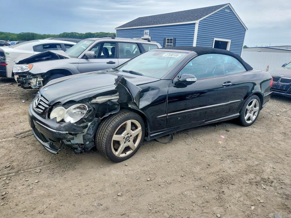 57698106 :رقم المزاد ، WDBTK75J95F123493 vin ، 2005 Mercedes-benz Clk مزاد بيع
