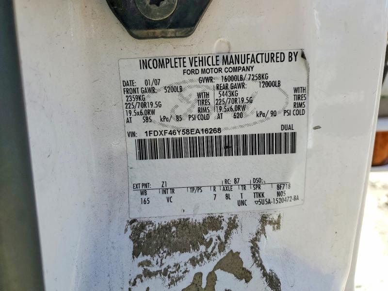 Aukcja sprzedaży 2008 Ford F450, vin: 1FDXF46Y58EA16268, numer aukcji: 58299786
