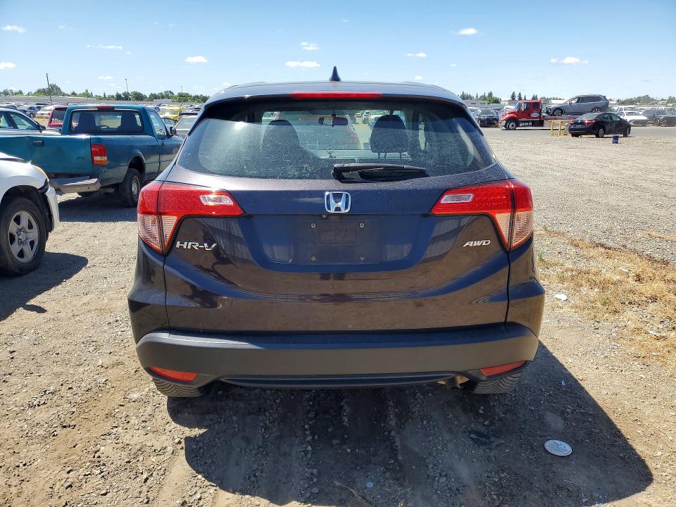 56690606 :رقم المزاد ، 3CZRU6H35GM769186 vin ، 2016 Honda Hr-v مزاد بيع