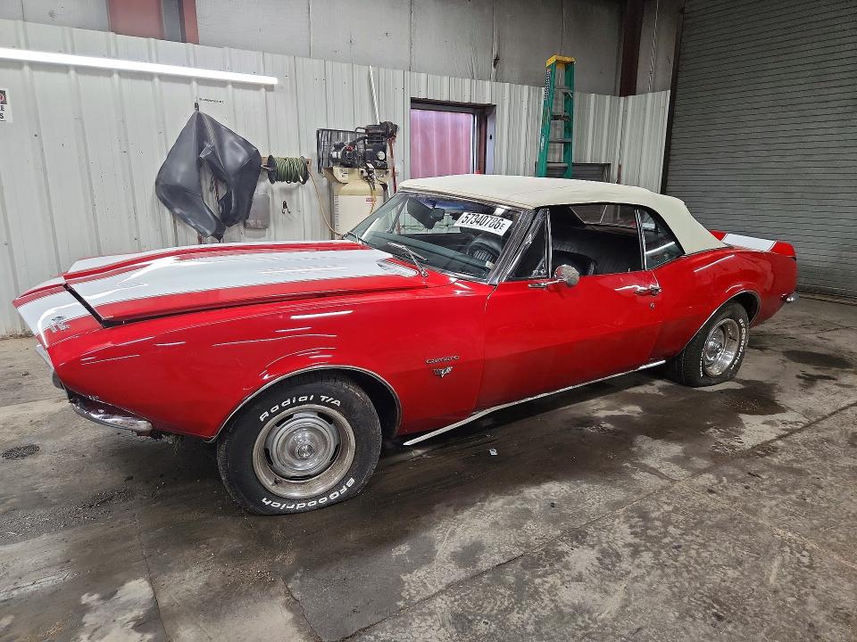 57340786 :رقم المزاد ، 123677N150833 vin ، 1967 Chevrolet Camaro مزاد بيع