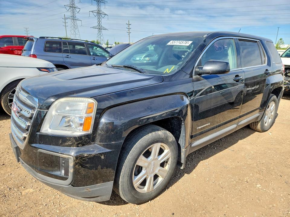 2016 Gmc Terrain მანქანა იყიდება აუქციონზე, vin: 2GKFLSEK6G6201205, აუქციონის ნომერი: 55774576