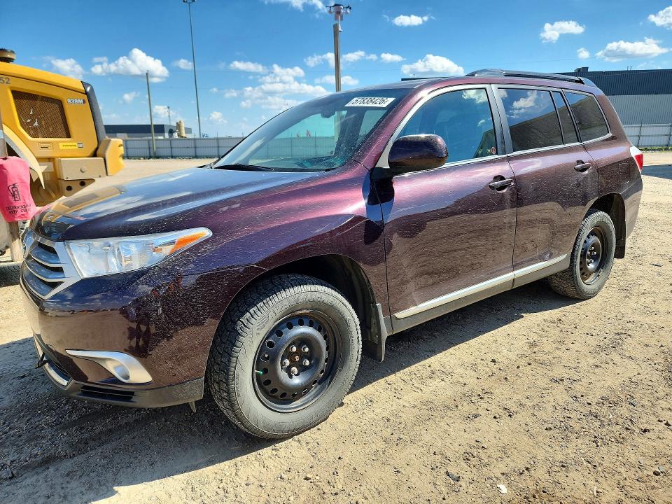 Продажа на аукционе авто 2013 Toyota Highlander, vin: 5TDBK3EH8DS268896, номер лота: 57838426