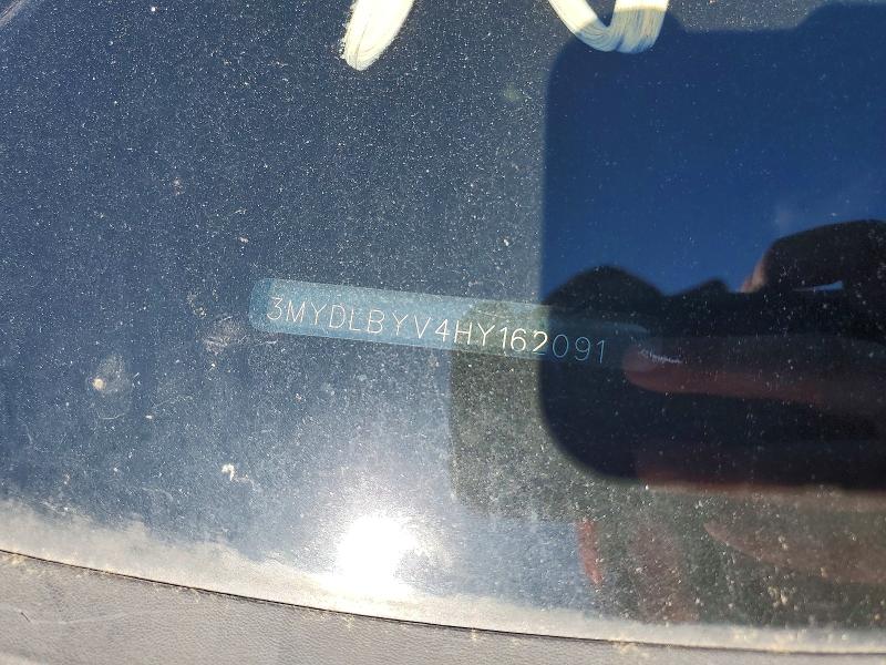Aukcja sprzedaży 2017 Toyota Yaris Ia, vin: 3MYDLBYV4HY162091, numer aukcji: 54992976