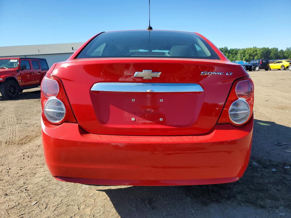 2016 Chevrolet Sonic მანქანა იყიდება აუქციონზე, vin: 1G1JC5SH6G4117167, აუქციონის ნომერი: 58159706