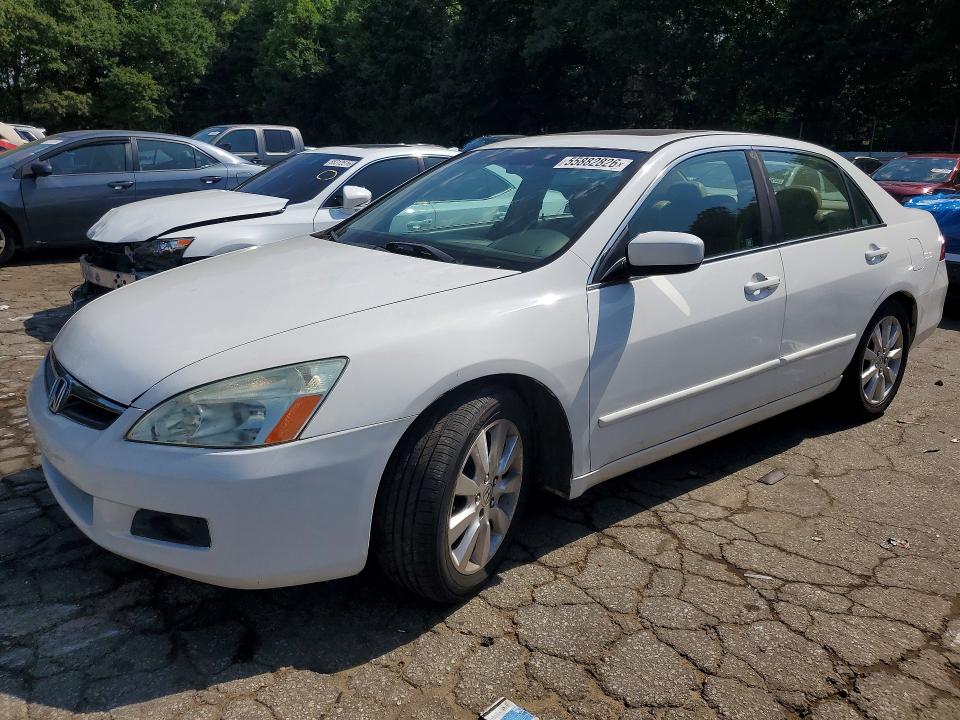 2007 Honda Accord მანქანა იყიდება აუქციონზე, vin: 1HGCM66507A051043, აუქციონის ნომერი: 55882826