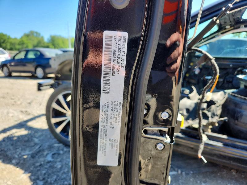 Продажа на аукционе авто 2020 Dodge Charger, vin: 2C3CDXL95LH199247, номер лота: 55549186