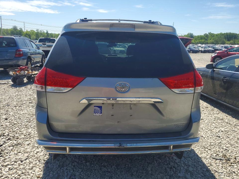 Aukcja sprzedaży 2011 Toyota Sienna, vin: 5TDDK3DCXBS018250, numer aukcji: 55708956
