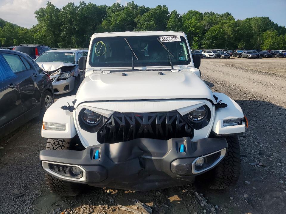 58595856 :رقم المزاد ، 1C4JJXP67NW214430 vin ، 2022 Jeep Wrangler Unlimited مزاد بيع