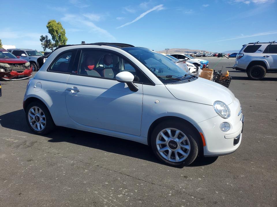Продаж на аукціоні авто 2017 Fiat 500, vin: 3C3CFFLR9HT700210, номер лоту: 56798466