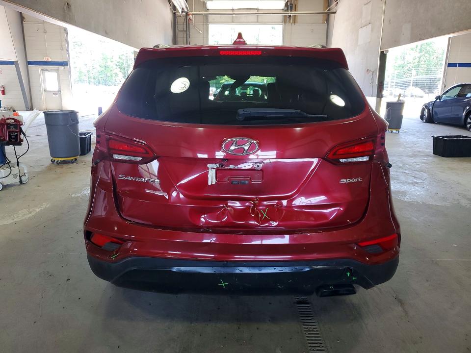 59075496 :رقم المزاد ، 5XYZU3LB0HG402682 vin ، 2017 Hyundai Santa Fe Sport مزاد بيع