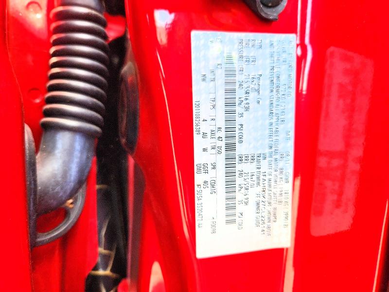 57117706 :رقم المزاد ، 1FAHP3K27CL226141 vin ، 2012 Ford Focus مزاد بيع