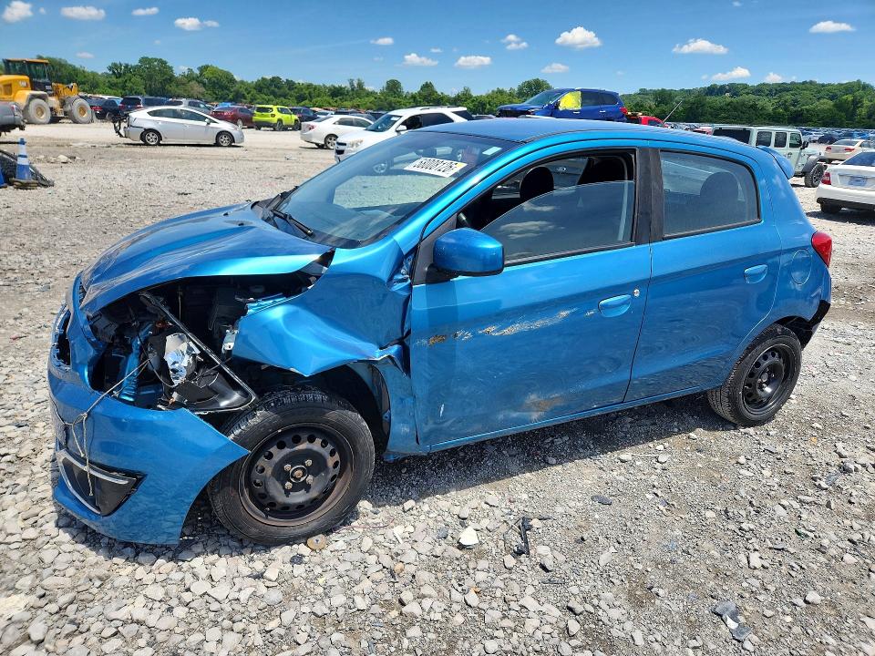 2019 Mitsubishi Mirage მანქანა იყიდება აუქციონზე, vin: ML32A3HJ3KH014292, აუქციონის ნომერი: 58008126