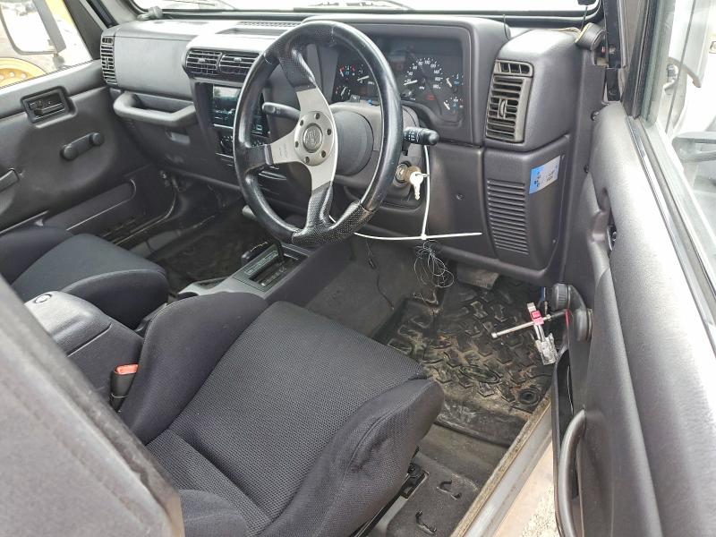 2000 Jeep Wrangler მანქანა იყიდება აუქციონზე, vin: 1J4F449S1YP769520, აუქციონის ნომერი: 58708196