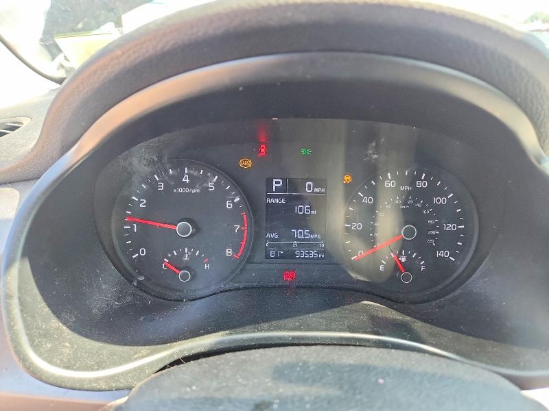 2021 Kia Rio მანქანა იყიდება აუქციონზე, vin: 3KPA24AD2ME423912, აუქციონის ნომერი: 58988946