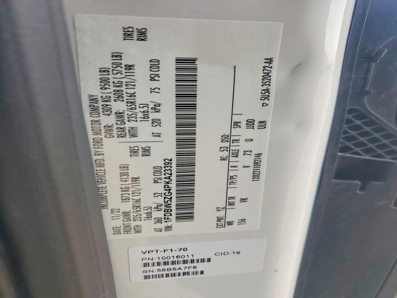 Продаж на аукціоні авто 2023 Ford Transit, vin: 1FDBW5ZG4PKA23392, номер лоту: 55899176