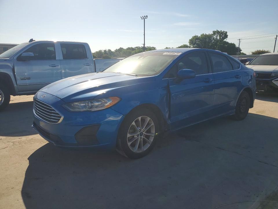 55355216 :رقم المزاد ، 3FA6P0HD5LR261888 vin ، 2020 Ford Fusion مزاد بيع