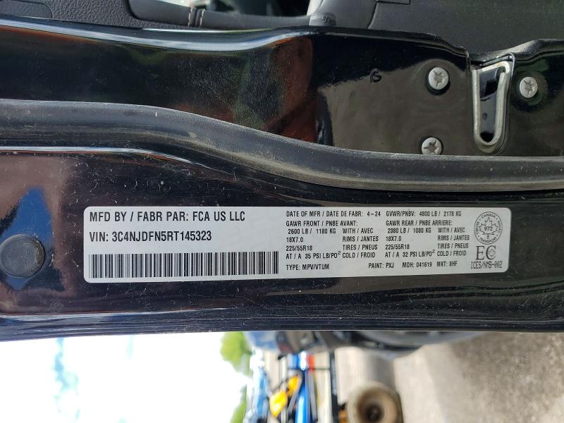 Aukcja sprzedaży 2024 Jeep Compass, vin: 3C4NJDFN5RT145323, numer aukcji: 56471496