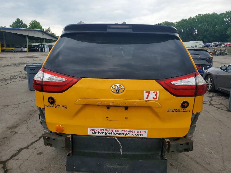 2016 Toyota Sienna მანქანა იყიდება აუქციონზე, vin: 5TDKK3DC4GS763462, აუქციონის ნომერი: 57136326