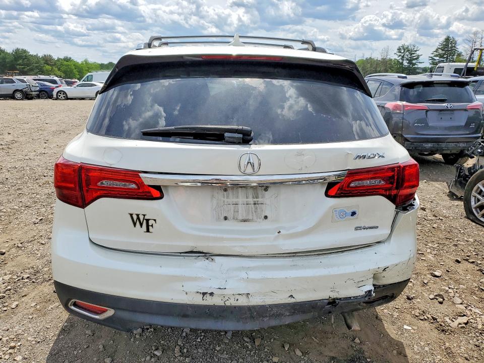 55733426 :رقم المزاد ، 5FRYD4H46EB009377 vin ، 2014 Acura Mdx مزاد بيع