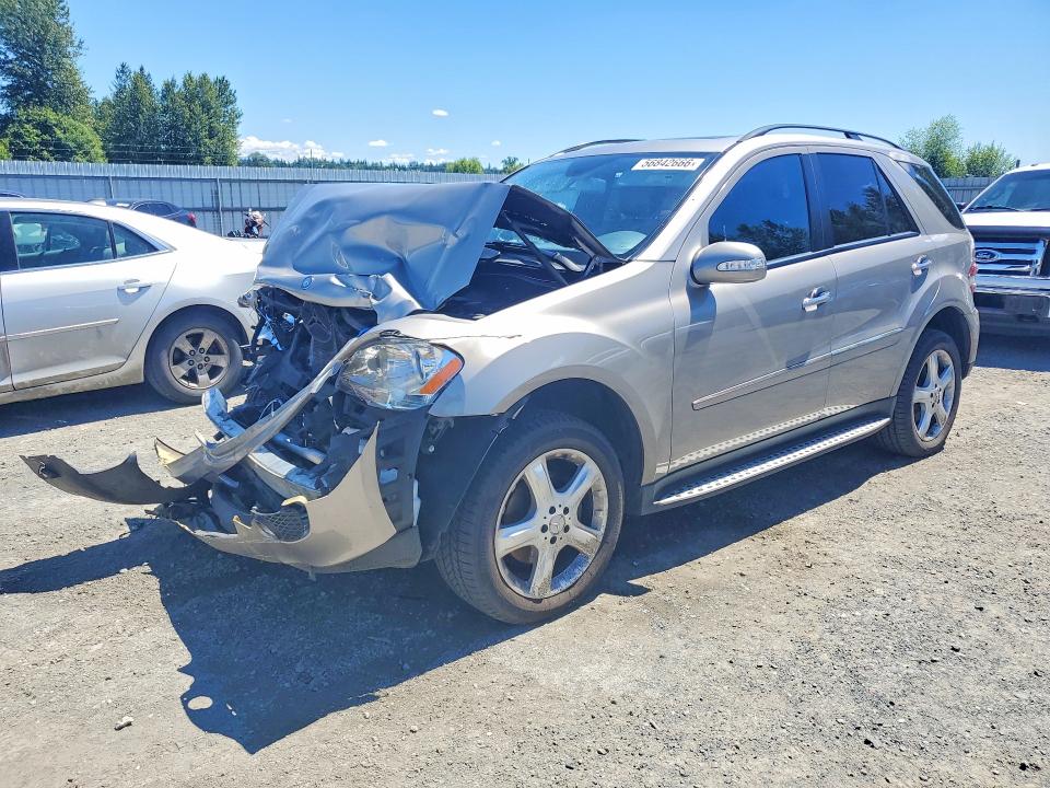 2007 Mercedes-benz Ml მანქანა იყიდება აუქციონზე, vin: 4JGBB86E87A256343, აუქციონის ნომერი: 56842666