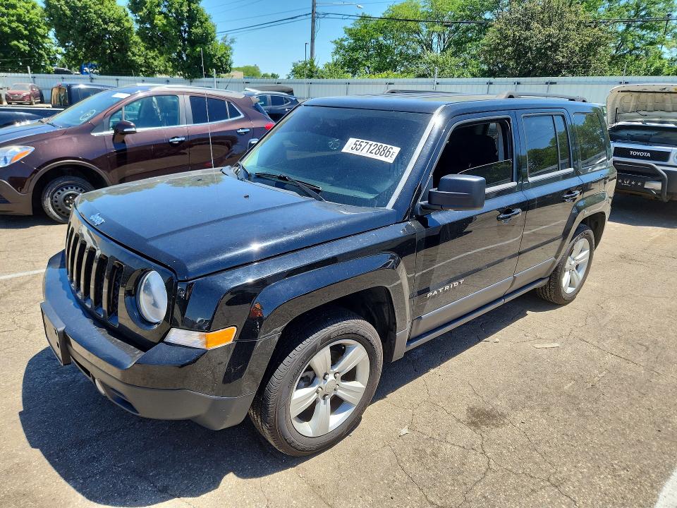 Aukcja sprzedaży 2014 Jeep Patriot, vin: 1C4NJPFA4ED529740, numer aukcji: 55712886