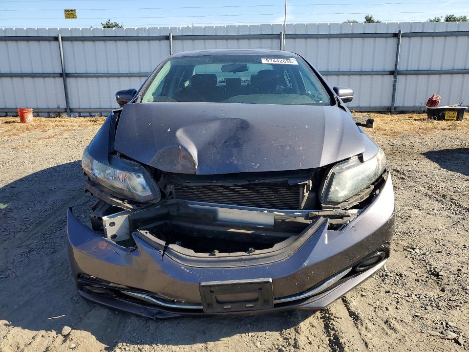 57442636 :رقم المزاد ، 19XFB2F9XFE255678 vin ، 2015 Honda Civic مزاد بيع