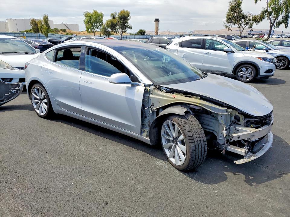 2018 Tesla Model 3 მანქანა იყიდება აუქციონზე, vin: 5YJ3E1EB4JF091193, აუქციონის ნომერი: 85449145