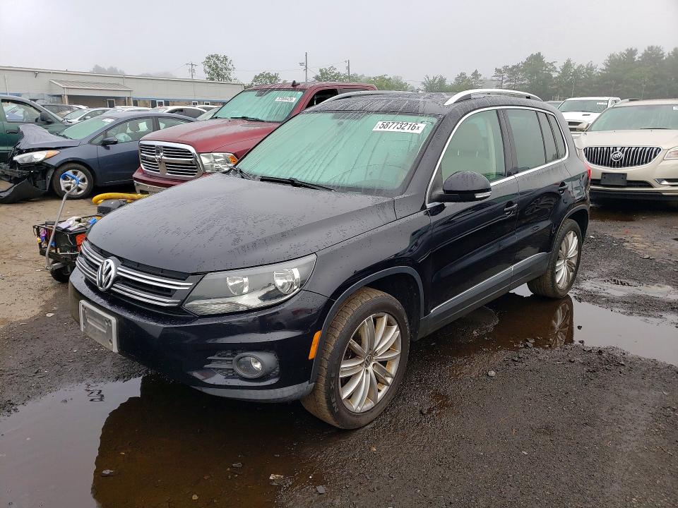 2012 Volkswagen Tiguan მანქანა იყიდება აუქციონზე, vin: WVGBV7AX0CW572052, აუქციონის ნომერი: 58773216