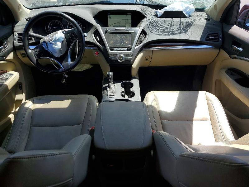 2015 Acura Mdx მანქანა იყიდება აუქციონზე, vin: 5FRYD4H46FB027671, აუქციონის ნომერი: 58088816