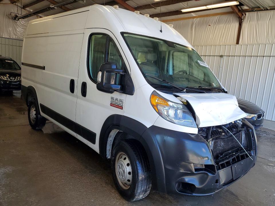 2019 Ram Promaster 2500 მანქანა იყიდება აუქციონზე, vin: 3C6TRVCG7KE523039, აუქციონის ნომერი: 58700006